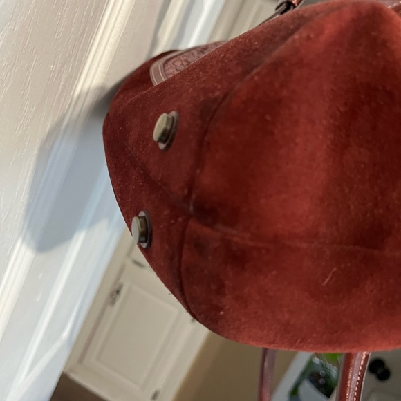 Coach Handbag, Bill and checkbook holder, coin purse FOB - Picture 11 of 15